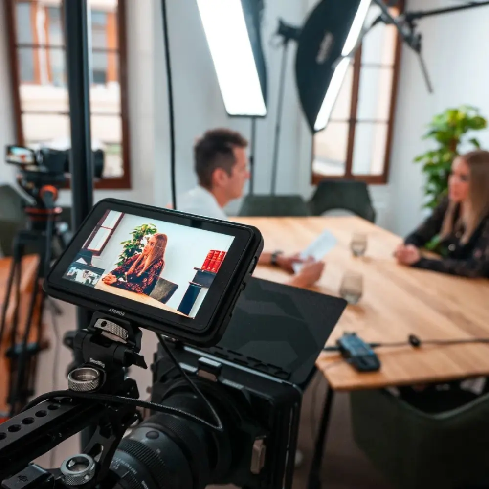 Réalisation vidéo interview Snapshot Media 1