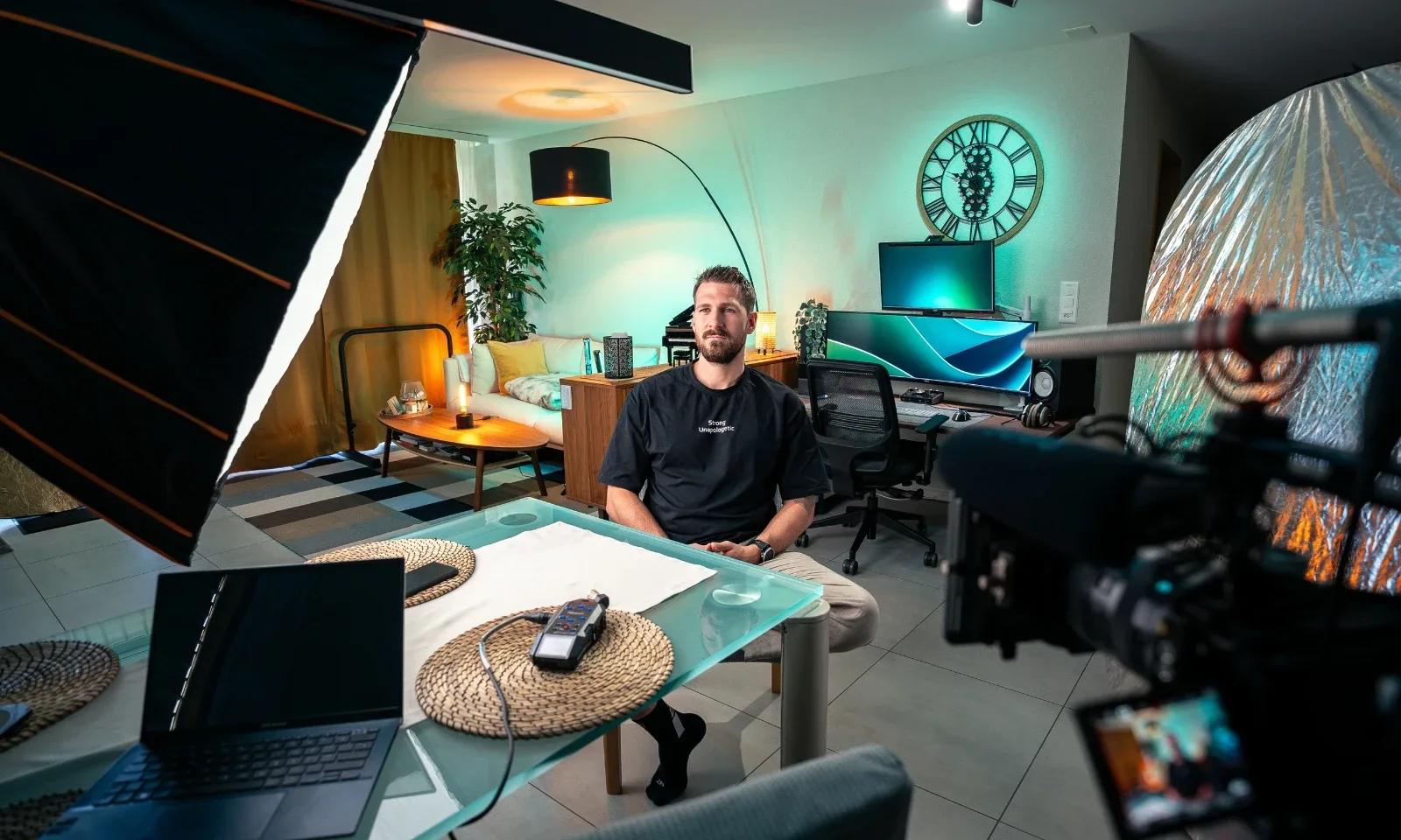 Réalisation d'interviews vidéo